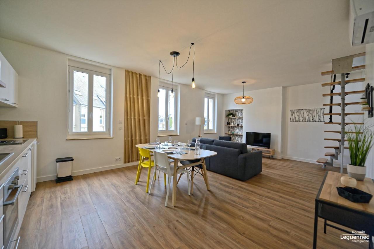 Duplex Appartement 70M2 Atypique Au Coeur Du Mans لو مان المظهر الخارجي الصورة